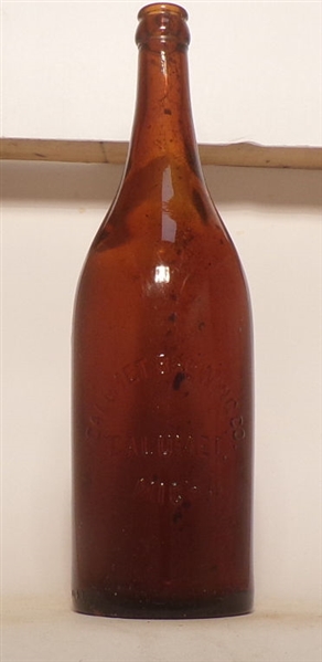 Calumet Brewing Co. Embossed Quart Bottle, Calumet, MI