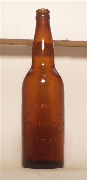 Home Brewing Co. Embossed Quart Bottle, East Toledo, OH