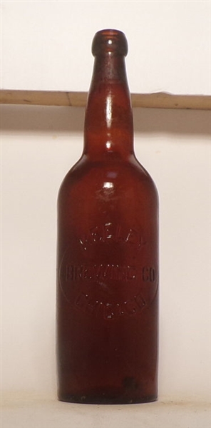 Keeley Brewing Co, Embossed Blob Top Quart Bottle, Chicago, IL