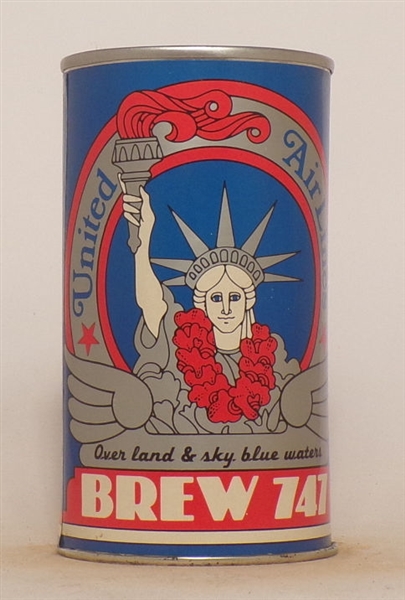 Brew 747 Paper Label Tab Top