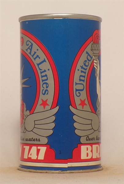 Brew 747 Paper Label Tab Top