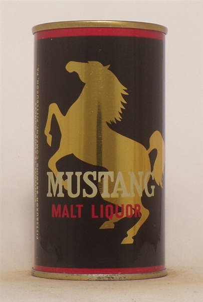 Mustang Malt Liquor Early Tab