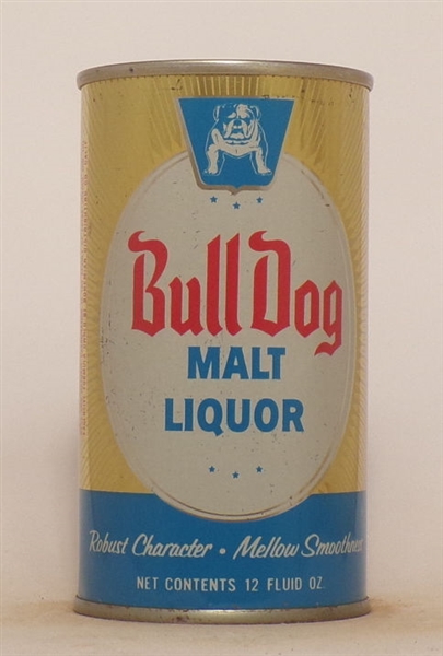 Bull Dog Malt Liquor Tab Top