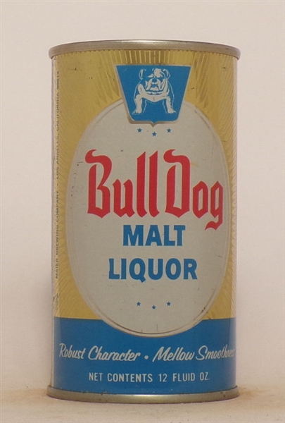 Bull Dog Malt Liquor Tab Top