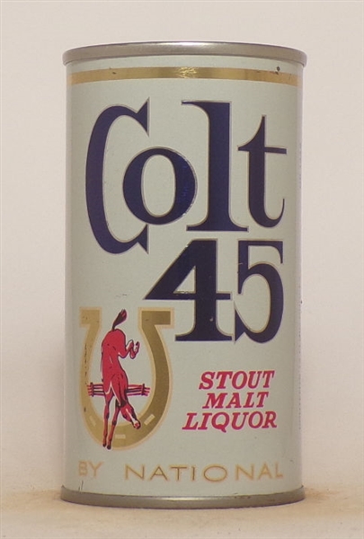 Colt 45 Stout Malt Liquor Tab Top