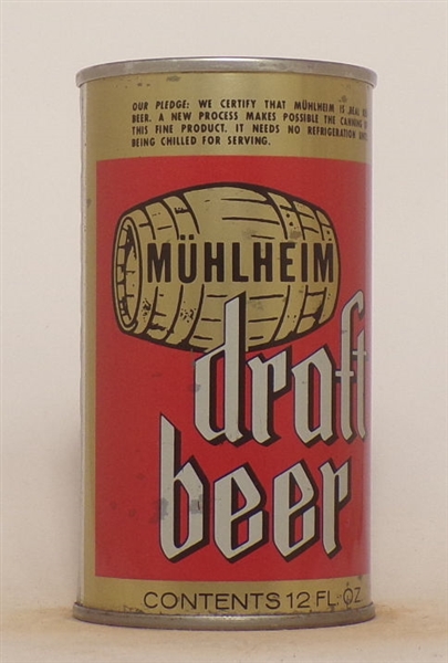 Muhlheim Draft Beer Tab Top