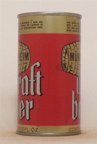 Muhlheim Draft Beer Tab Top