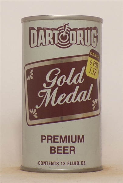 Dart Drug Gold Medal 6 for $1.12 Tab Top