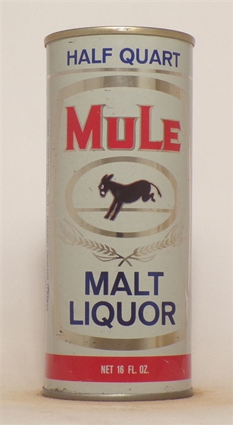 Mule Malt Liquor 16 Ounce Tab Top