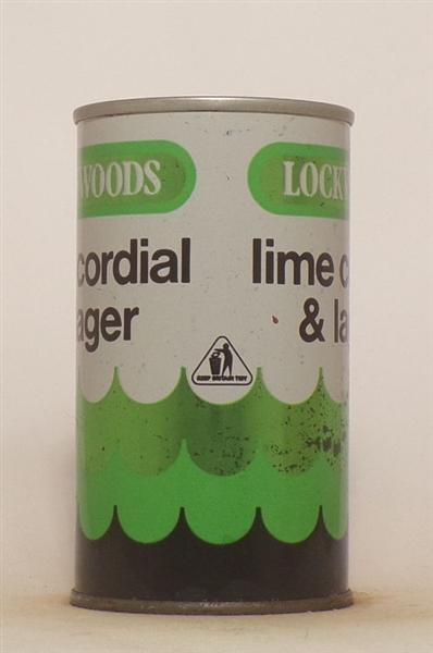 Lockwoods Lime Cordial & Lager Tab Top, England