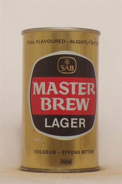 Master Brew Tab Top, South Africa