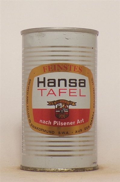 Hansa Tafel Tab Top, South West Africa