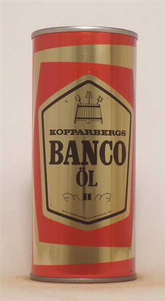 Kopparbergs Banco Tab Top, Sweden