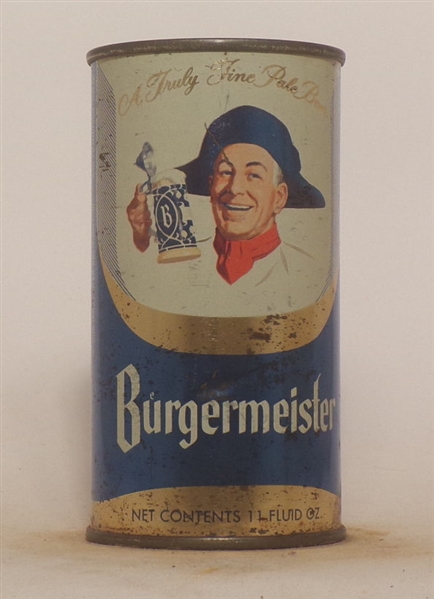 Burgermeister 11 Ounce Flat Top