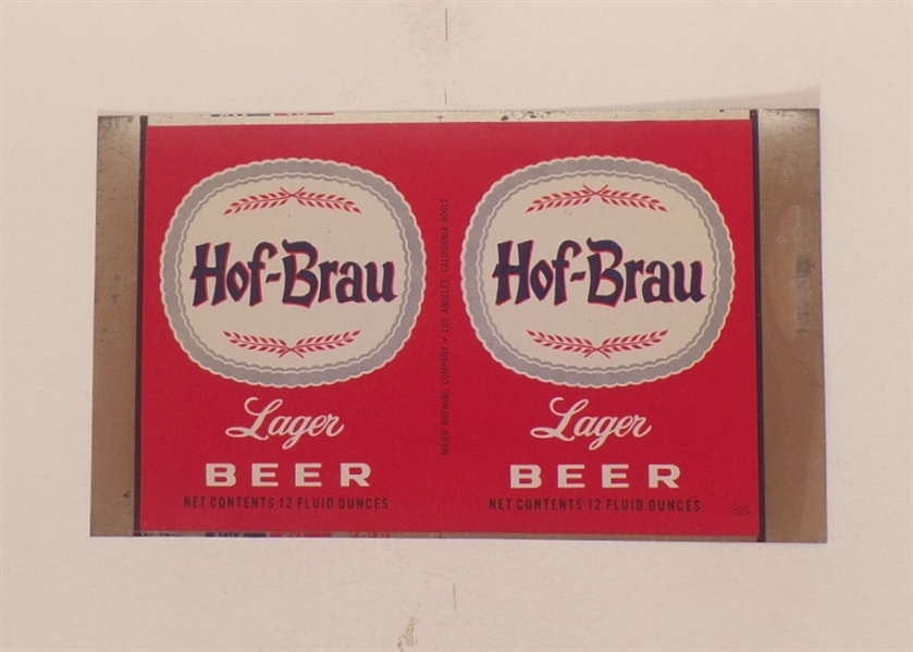 Hof-Brau Body Blank