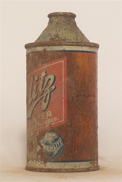 Schlitz Cone Top