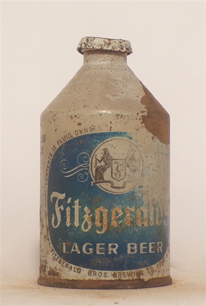 Fitzgerald's Lager Beer Crowntainer