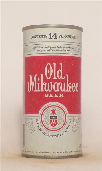 Old Milwaukee 14 Ounce Tab #1