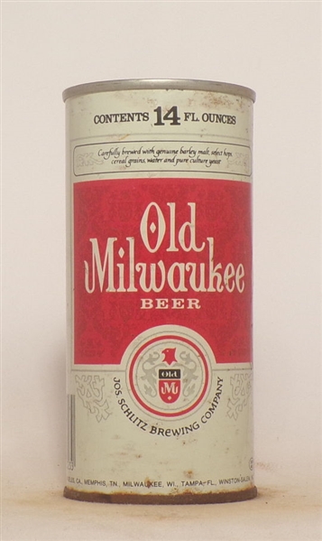 Old Milwaukee 14 Ounce Tab #2