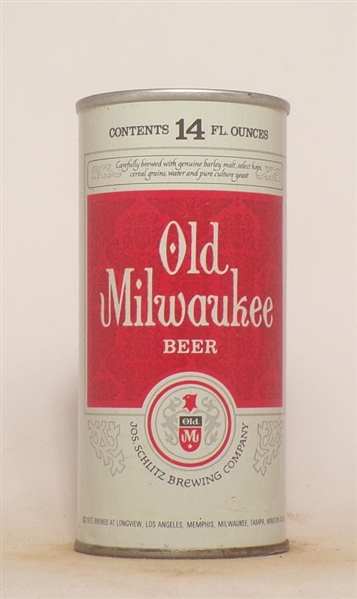 Old Milwaukee 14 Ounce Tab #4