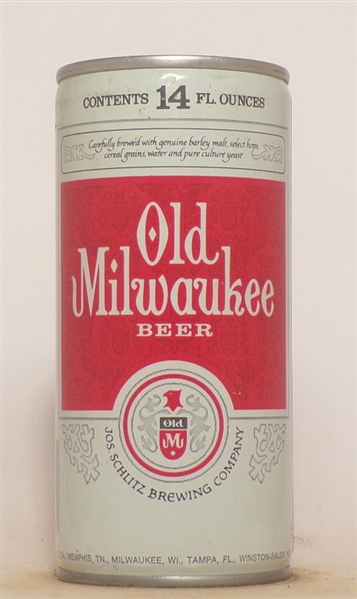 Old Milwaukee 14 Ounce Tab #7