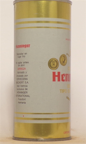 Henninger 500 ml Tab (Argentina)