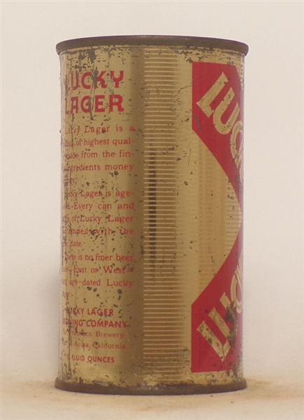 Lucky Lager Flat Top