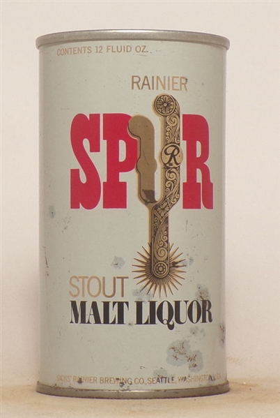 Spur Stout Malt Liquor Tab