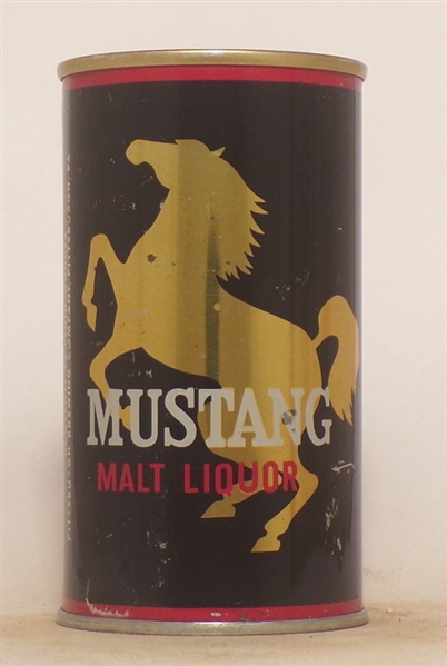 Mustang Malt Liquor Intact U-Tab