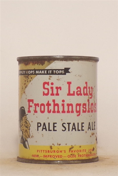 Sir Lady Frothingslosh 8 Ounce Flat Top