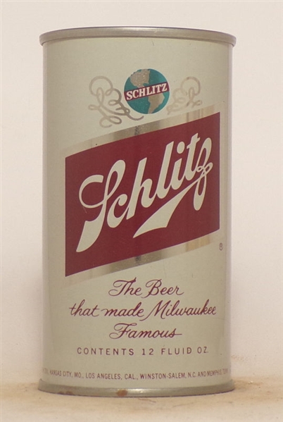 BCCA 1973 Schlitz Canvention Can Bank Top