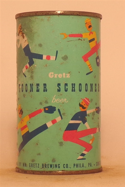 Gretz Tooner Schooner (Take Me Out to the Ball Game, paint touchup)