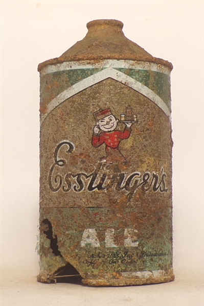 Esslinger's Ale Quart Cone Top