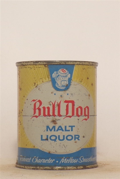 Bull Dog 8 Ounce Flat Top (2 small holes in seam)