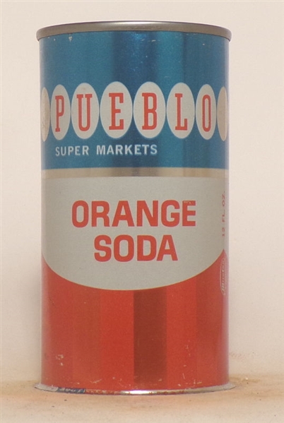 Pueblo Orange Flat Top (no bottom)