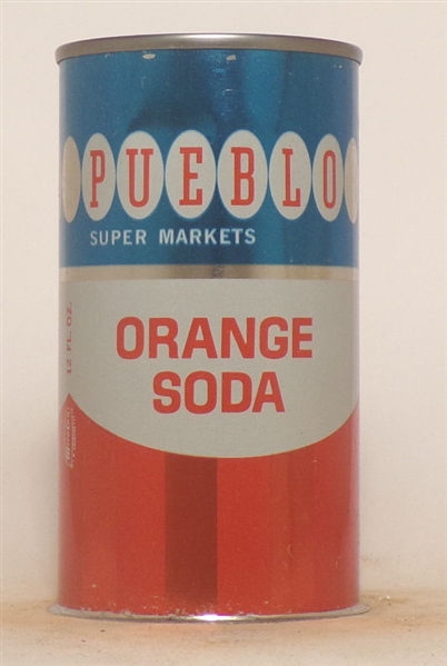 Pueblo Orange Flat Top (no bottom)