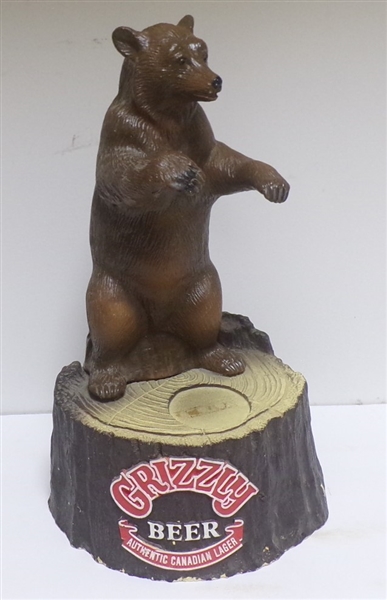Grizzly Molded Foam Statue