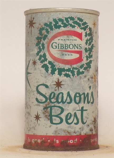 Gibbons Seasons Greetings Tab Top