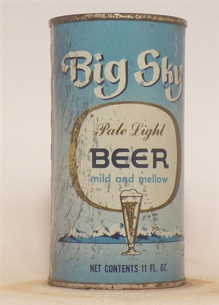 Big Sky 11 Ounce Flat Top