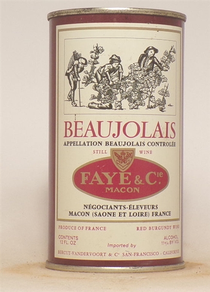 Faye & Co. Beaujelais Flat Top