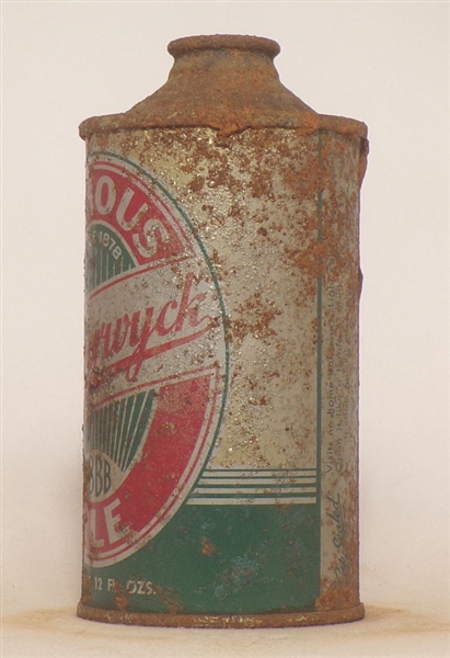 Beverwyck Ale low profile Cone Top #3