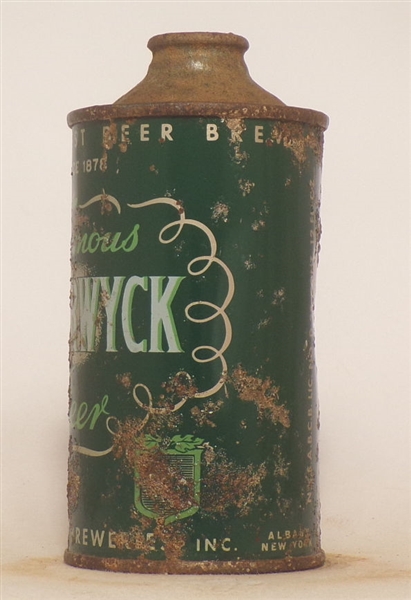 Beverwyck Ale low profile Cone Top #8