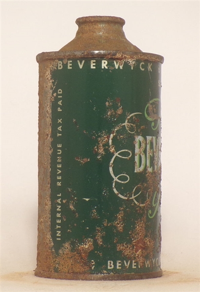 Beverwyck Ale low profile Cone Top #8