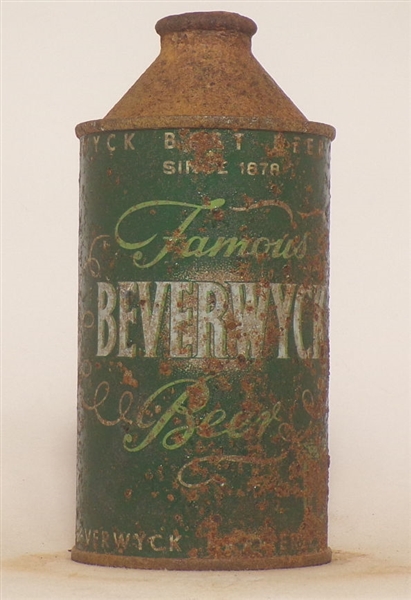 Beverwyck Ale Cone Top #9