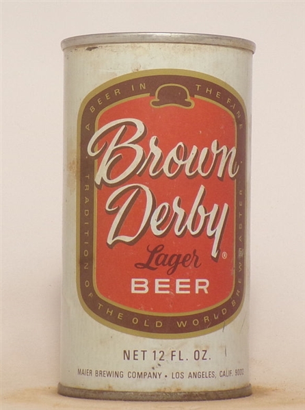 Brown Derby Fan Tab