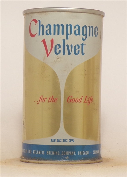 Champagne Velvet Zip