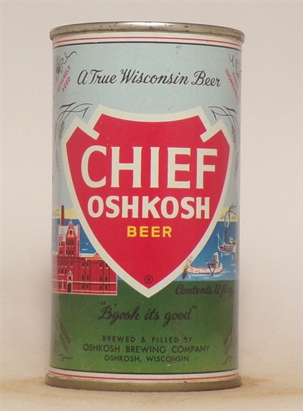 Chief Oshkosh Juice Tab #1