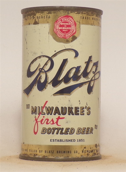 Blatz Flat Top #3