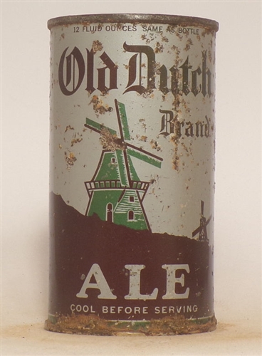 Old Dutch Ale Opening Instructional Flat Top