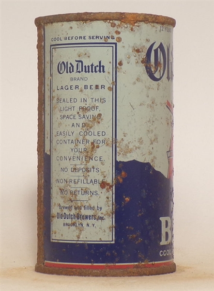 Old Dutch Beer Opening Instructional Flat Top #1